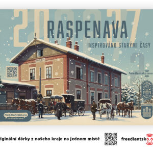 Raspenava Inspirováno starými časy 2, nástěnný kalendář 2027